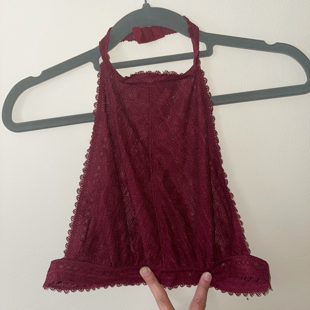 Victoria’s secret Halter neck maroon bralette